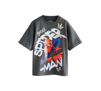Next Camiseta 'Marvel Superhero' azul cobalto / gris oscuro / rojo / negro 164 azul cobalto / gris oscuro / rojo / negro