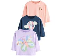 Next Camiseta navy / lavanda / talco / blanco 92 navy / lavanda / talco / blanco