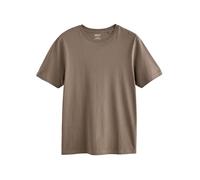 NEXT Camiseta para Hombre, Cuello Redondo, 100% Algodón Neutral Brown M