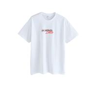 Next Camiseta 'Pumpkin Latte Rezept' ecru / chocolate / naranja / rojo M ecru / chocolate / naranja / rojo