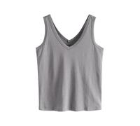 NEXT Camiseta sin mangas holgada de modal Gris XL