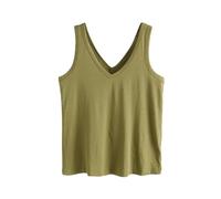 NEXT Camiseta sin mangas holgada de modal Verde oliva XL