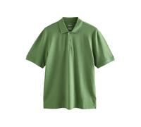 NEXT Polo de piqué de Manga Corta y Corte estándar Mid Green L