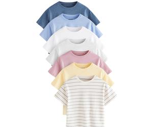 Next Camiseta zafiro / azul claro / rosa oscuro / blanco 110 zafiro / azul claro / rosa oscuro / blanco