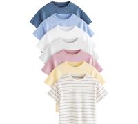 Next Camiseta zafiro / azul claro / rosa oscuro / blanco 74 zafiro / azul claro / rosa oscuro / blanco