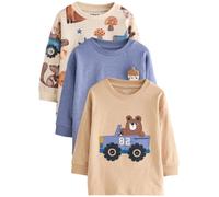 Next Camiseta zafiro / caramelo / capuchino / blanco 98 zafiro / caramelo / capuchino / blanco