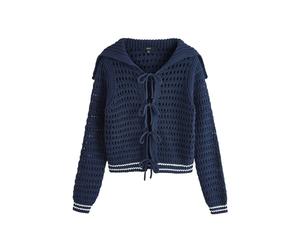 Next Cárdigan navy / blanco XS navy / blanco