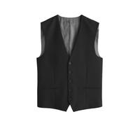 Next Chaleco para traje gris claro / negro 38 EUR