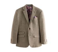 Next Chaqueta tipo saco para negocios 'Nova Fides' marrón claro 44 marrón claro