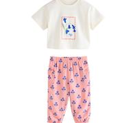 Next Conjunto azul cobalto / rosa / blanco 122 azul cobalto / rosa / blanco