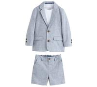 Next Conjunto azul moteado / blanco 104 azul moteado / blanco