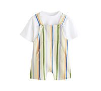 Next Conjunto crema / azul / verde / blanco 104 crema / azul / verde / blanco