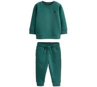 NEXT Conjunto de pantalones de chándal y sudadera de punto Verde 2 Años
