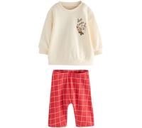Next Conjunto ecru / brocado / rojo / blanco 74 ecru / brocado / rojo / blanco