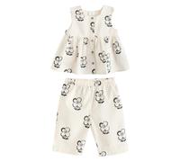 Next Conjunto ecru / negro 68 ecru / negro