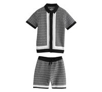 Next Conjunto gris / negro / blanco 128 gris / negro / blanco