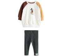 Next Conjunto 'Mickey Mouse' ecru / marrón rojizo / gris / naranja 74 ecru / marrón rojizo / gris / naranja