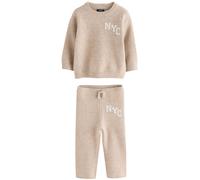 Next Conjunto 'NYC' beige moteado / blanco 98 beige moteado / blanco