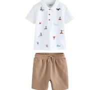 Next Conjunto 'Set' azul / marrón / rojo / blanco Infantil Next 104 azul / marrón / rojo / blanco