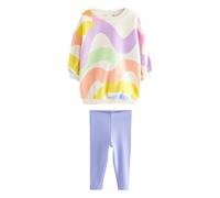 Next Conjunto verde claro / lila / naranja / offwhite 98 verde claro / lila / naranja / offwhite