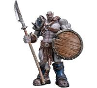Next Fig METYTOYZ World of Warcraft 1/12 - Figura de acción Ulfr Frosthowl the Frostthroat Stalker, escuadrón mercenario de orcos, cazador de orcos blancos articulados con arco, lanza y escudo, figura