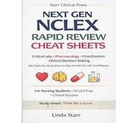 Next Gen NCLEX Rapid Review Cheat Sheets: Critical Labs • Pharmacology • Prioritization • Clinical Decision-Making Key Facts You Must Know to Pass the NCLEX with Confidence