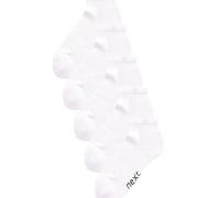 next Hombre Pack De Cinco Pares De Calcetines Deportivos Con Corte Medio Blanco 11.5-14