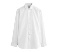 NEXT Hombres Camisa de Cuidado fácil con puño Doble de Corte estándar