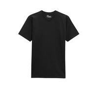 NEXT Hombres Camiseta básica con Cuello de Pico y Corte estándar Negro M
