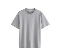 Next Hombres Camiseta estándar de Cuello Redondo en algodón Signature Supima® Gris M