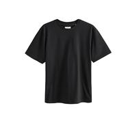 Next Hombres Camiseta estándar de Cuello Redondo en algodón Signature Supima® Negro L