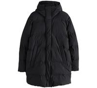 NEXT Hombres Chaqueta larga acolchada impermeable ThermoGen Negro X-Large