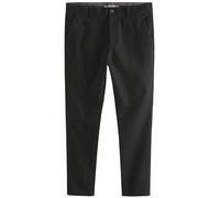 NEXT Hombres Chinos elásticos de Corte Pitillo Negro EU 96.5 Regular