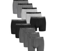 NEXT Hombres Pack de 10 Calzoncillos con Costura Delantera Gris L