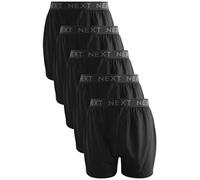 NEXT Hombres Pack de 5 bóxers Holgados Negro 3XL