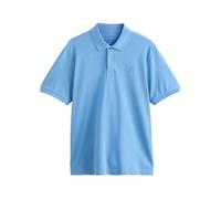 Next Hombres Polo de piqué de Manga Corta y Corte estándar Azul L