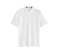 NEXT Hombres Polo de piqué de Manga Corta y Corte estándar Blanco S