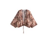 Next Kimono beige / ecru / marrón L-XL beige / ecru / marrón