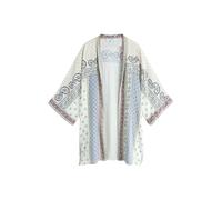 Next Kimono ecru / beige oscuro / azul claro / malva S-M ecru / beige oscuro / azul claro / malva
