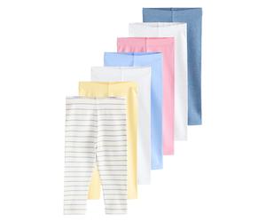 Next Leggings amarillo / gris claro / rosa / blanco 104 EUR