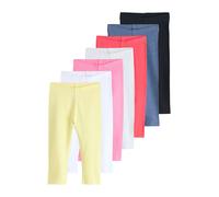 Next Leggings azul oscuro / amarillo claro / gris claro / coral / rosa / negro / blanco 116 EUR