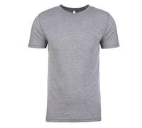 Next Level - Camiseta de Cuello Redondo Tri-Blend para Hombre Caballero (M) (Premium Jaspeado)