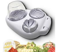 Next Level Egg Slicer, 2025 New 3 in 1 Egg Slicer for Hard Boiled Eggs, Multi-function Kitchen Food Cutter Slicers, for Kitchen & Cooking (1pcs)