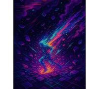 Next Level Gamer Notebook: Wide Ruled | Gitch Runner | 110 Pages | 7.5 x 9.25 in: Part of the Next Level Series: Bold Designs for Limitless Minds