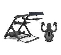 Next Level Racing Flight Stand Pro Soporte para Simulador de Vuelo + TCA Yoke Pack Boeing Edition