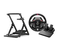 Next Level Racing Wheel Stand 2.0 + Thrustmaster T128 Volante con Pedales Magnéticos PS5/PS4/PC