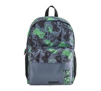 Next Mochila 'Minecraft' gris basalto / verde claro / negro One Size gris basalto / verde claro / negro