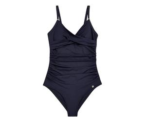 NEXT Mujeres Bañador con Efecto Vientre Plano Moldeador Azul Marino 48