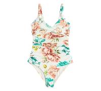 NEXT Mujeres Bañador con Efecto Vientre Plano Moldeador White Floral Lace 46