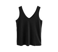 NEXT Mujeres Camiseta sin Mangas Holgada de Modal Negro XL